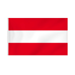 Nationalfahnen: Fahne im Querformat, Österreich