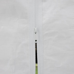 Wand mit Tür / Tür & Fenster: beidseitig bedienbarer Doppelreißverschluss