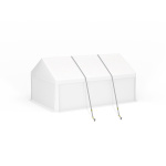 Einsatzbeispiel: Sturmsicherung für Partyzelte 15 m mit Erdnägeln