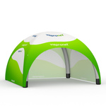 Eventzelt Air 6 x 6 m mit 3 Vollwänden