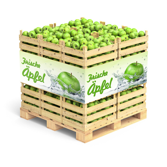 Palettenbanderole aus Polyestervlies