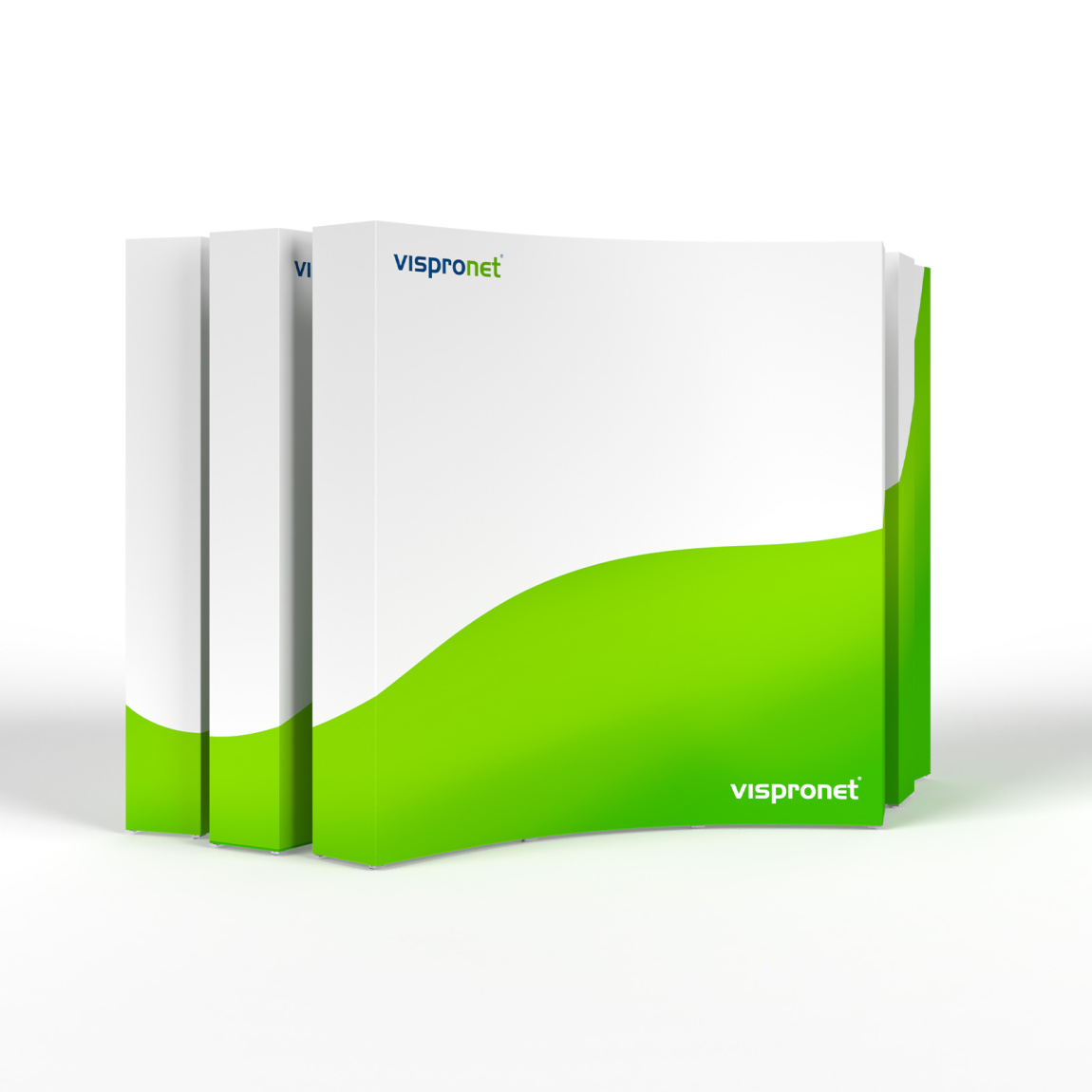 Größenübersicht: Pop Up 3 x 3, Pop Up 4 x 3, Pop Up 5 x 3