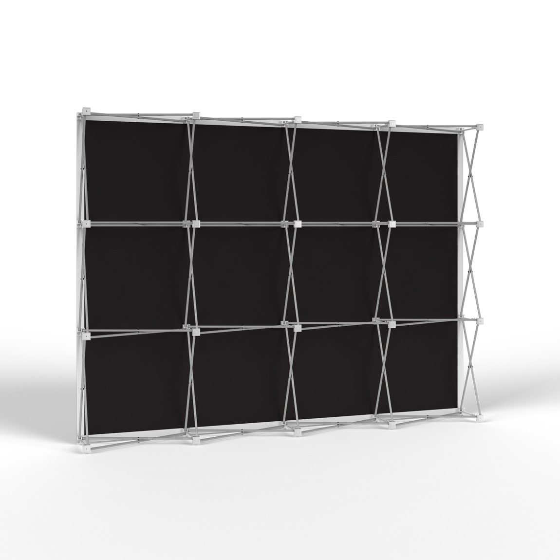 Messewand  Pop Up Klett, Rückseite mit Multisol® X Opak SE, Opazität: 100 %