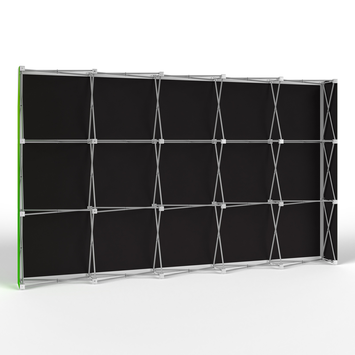 Messewand  Pop Up Klett, Rückseite mit Multisol® X Opak SE, Opazität: 100 %