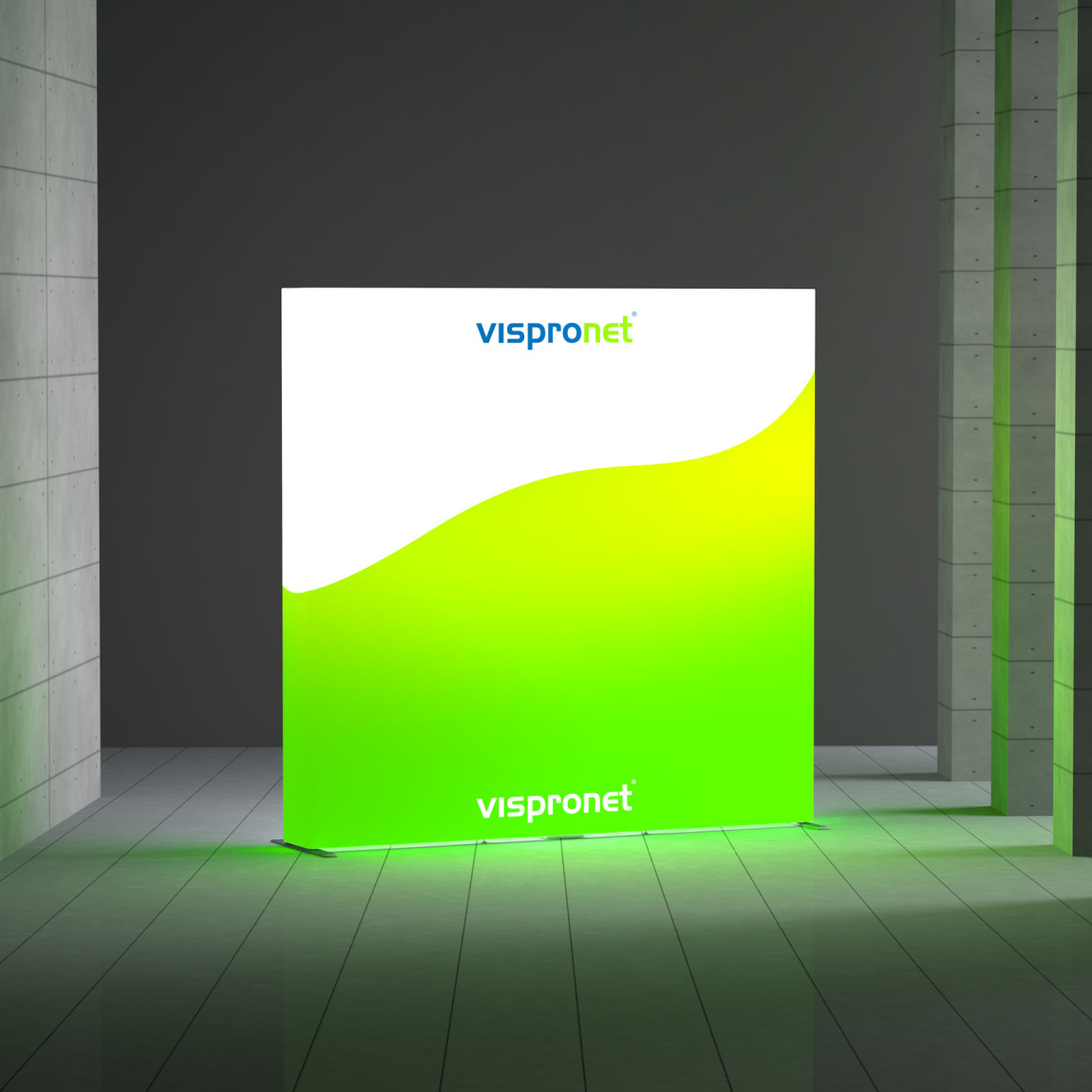 Pop Up Faltdisplay LED: lichtstark und energieeffizient