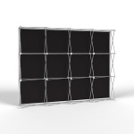 Messewand  Pop Up Klett, Rückseite mit Multisol® X Opak SE, Opazität: 100 %