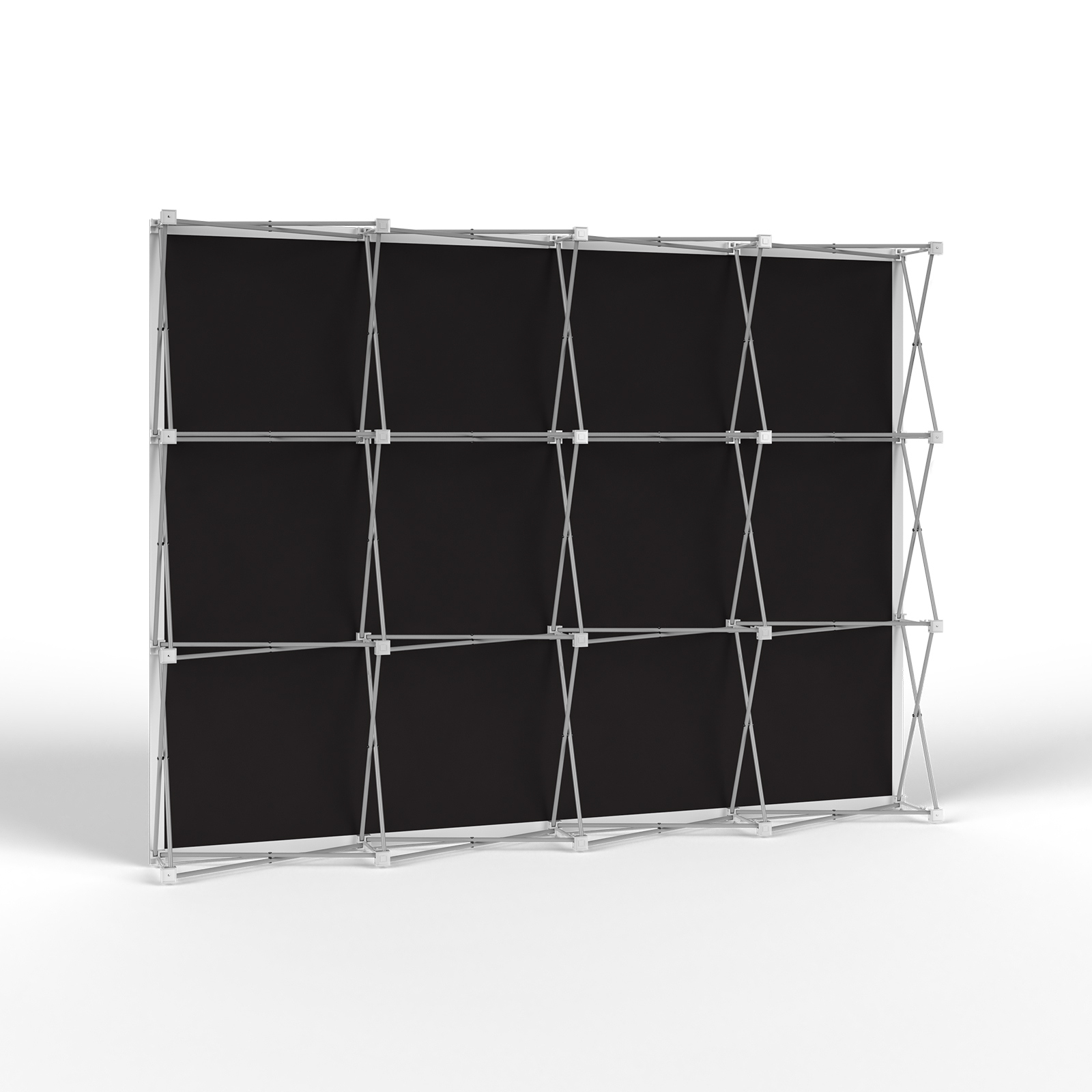 Messewand  Pop Up Klett, Rückseite mit Multisol® X Opak SE, Opazität: 100 %