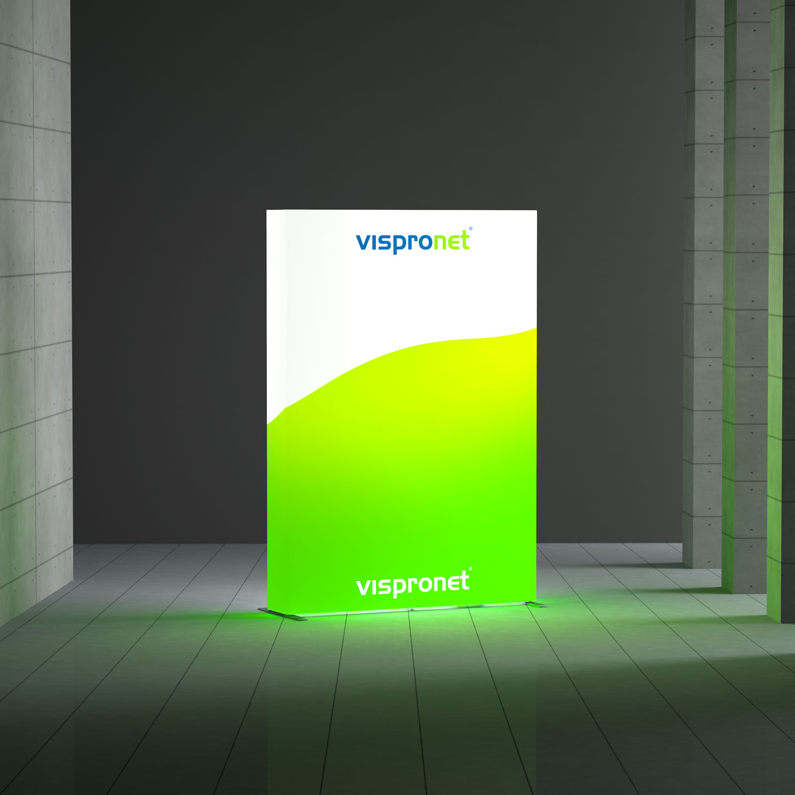 Pop Up Faltdisplay LED: lichtstark und energieeffizient
