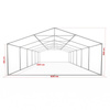 Gestell Partyzelt Premium 6 x 12 m