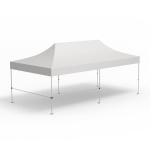 2 Querstangen für halbhohe Wände inkl. Halter, Eckvariante (4 m | 4 m)