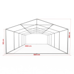 Maße Partyzelt Premium 5x10