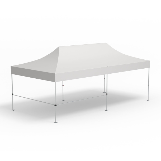 2 Querstangen für halbhohe Wände inkl. Halter, Eckvariante (4 m | 4 m)