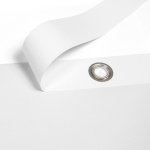 extra verschweißte Randverstärkung für Langlebigkeit; Metallöse ø 16 mm