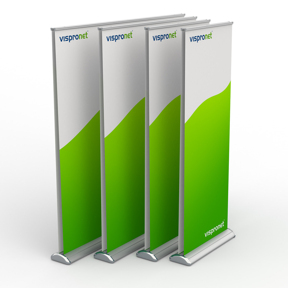 Roll Up Select, doppelseitig - Größenübersicht