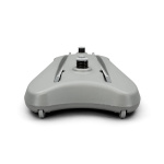 Fuß mit Transportrollen – für einen leichten Standortwechsel