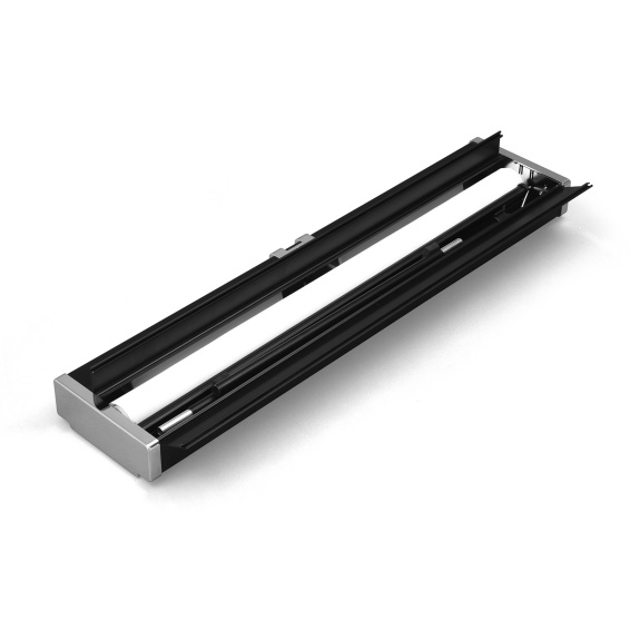 Roll Up Select Black - Detail Druckteil in Kassette