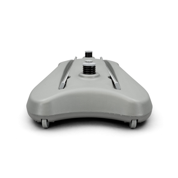 Fuß mit Transportrollen – für einen leichten Standortwechsel