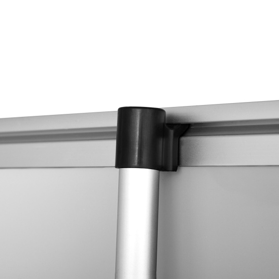 Roll Up Economy - Befestigung der Klemmleiste am System