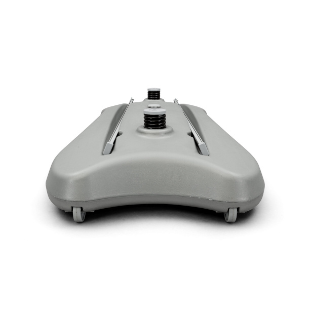 Fuß mit Transportrollen – für einen leichten Standortwechsel