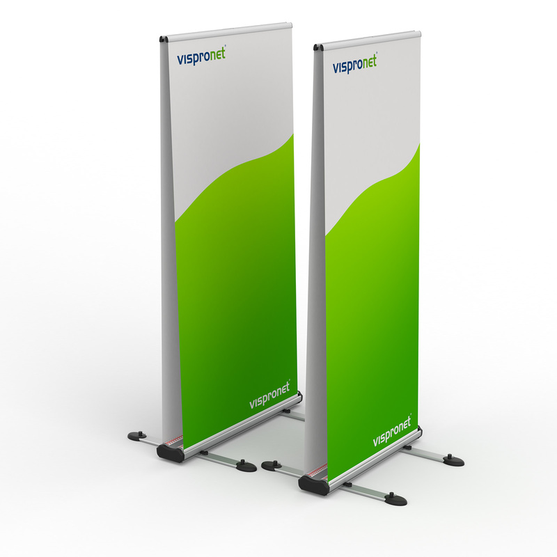 RollUp Bitte halten Sie Abstand Personalisiert