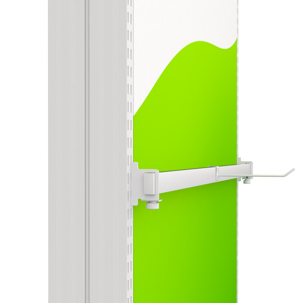 Zubehör zu Stange für Haken / Schlitzprofil