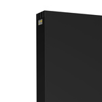 Messewand Lightbox click, Rückseite: schwarz