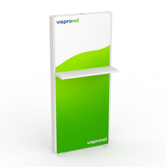 Prospektablage / Schlitzprofil