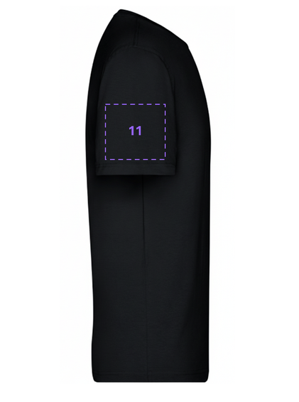 Ansicht Druckbereiche - Ärmel links