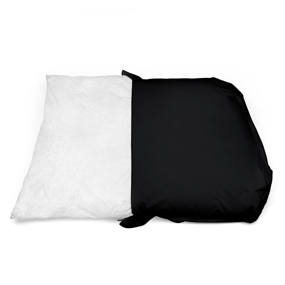 Sitzsack eckig, mit separatem Inlett