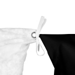 Sitzsack eckig, Befestigung Inlett an der Innenseite des Druckteils