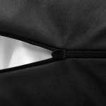 Sitzsack rund, mit Reißverschluss zur leichten Entnahme des separaten Inletts