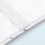 Bierbankauflage, Unterseite mit Gummibändern zur Befestigung