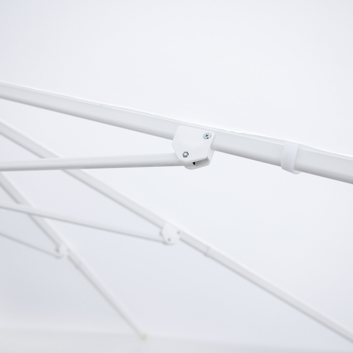 Schirmgestell: Detail Streben