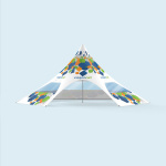 Wände: 5 Wände mit Panoramafenstern