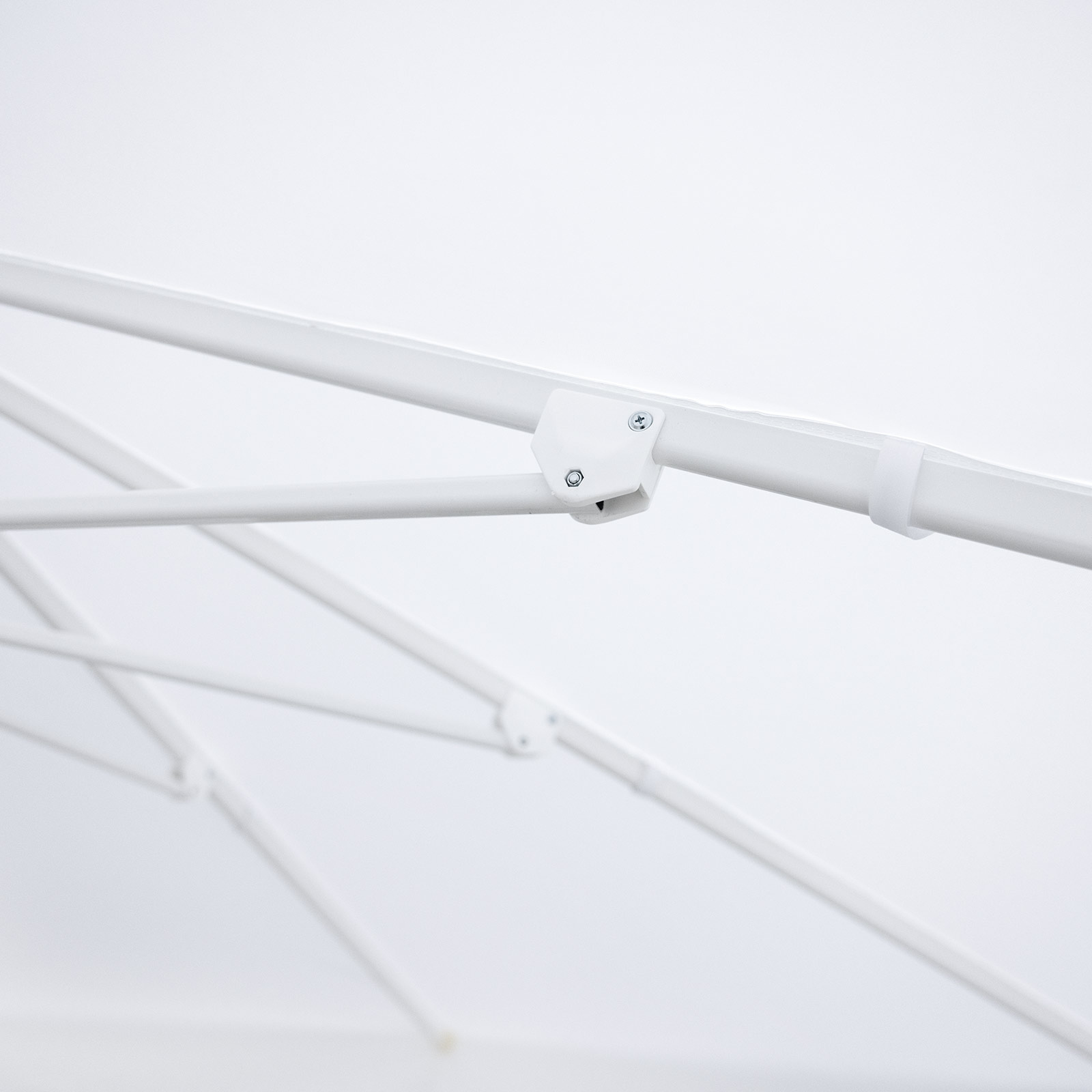 Schirmgestell: Detail Streben