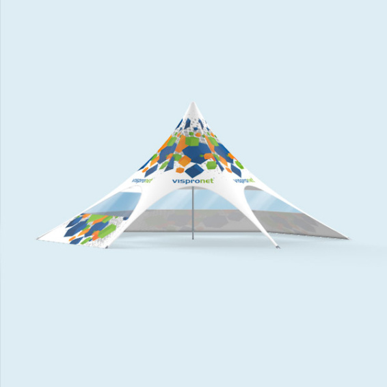 Wände: 4 Wände mit Panoramafenstern