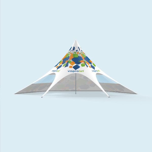 Wände: 1 Vollwand, 2 Wände mit Panoramafenstern