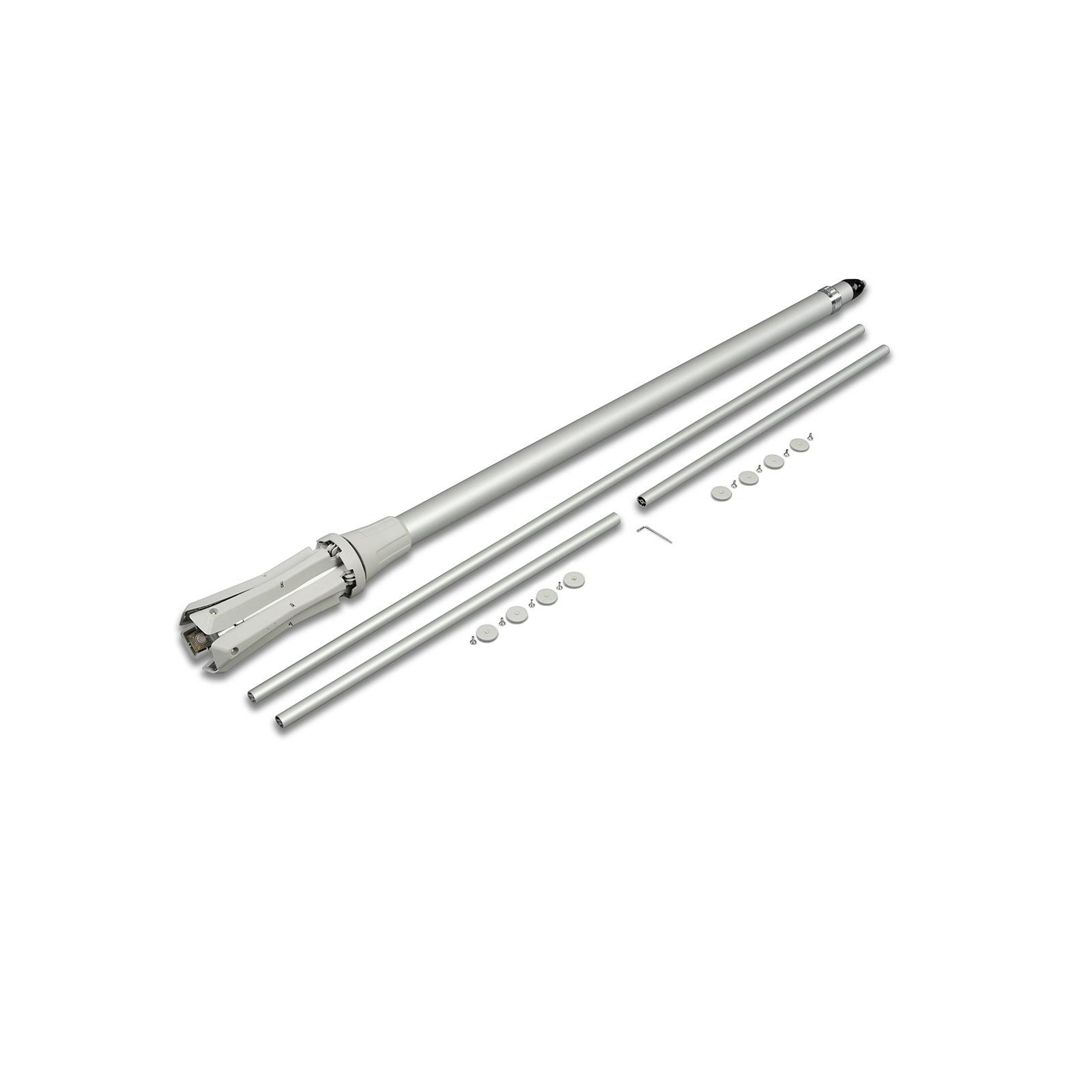 Lieferumfang T-Pole® 300 mit beidseitigem Ausleger