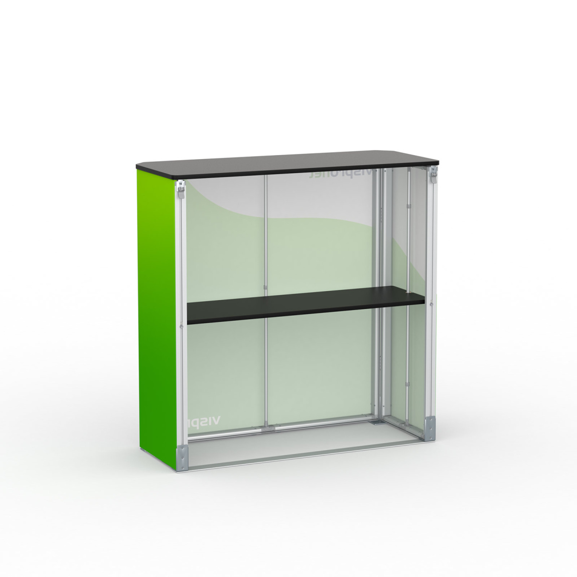 Rückseite mit zusätzlicher Ablagefläche 