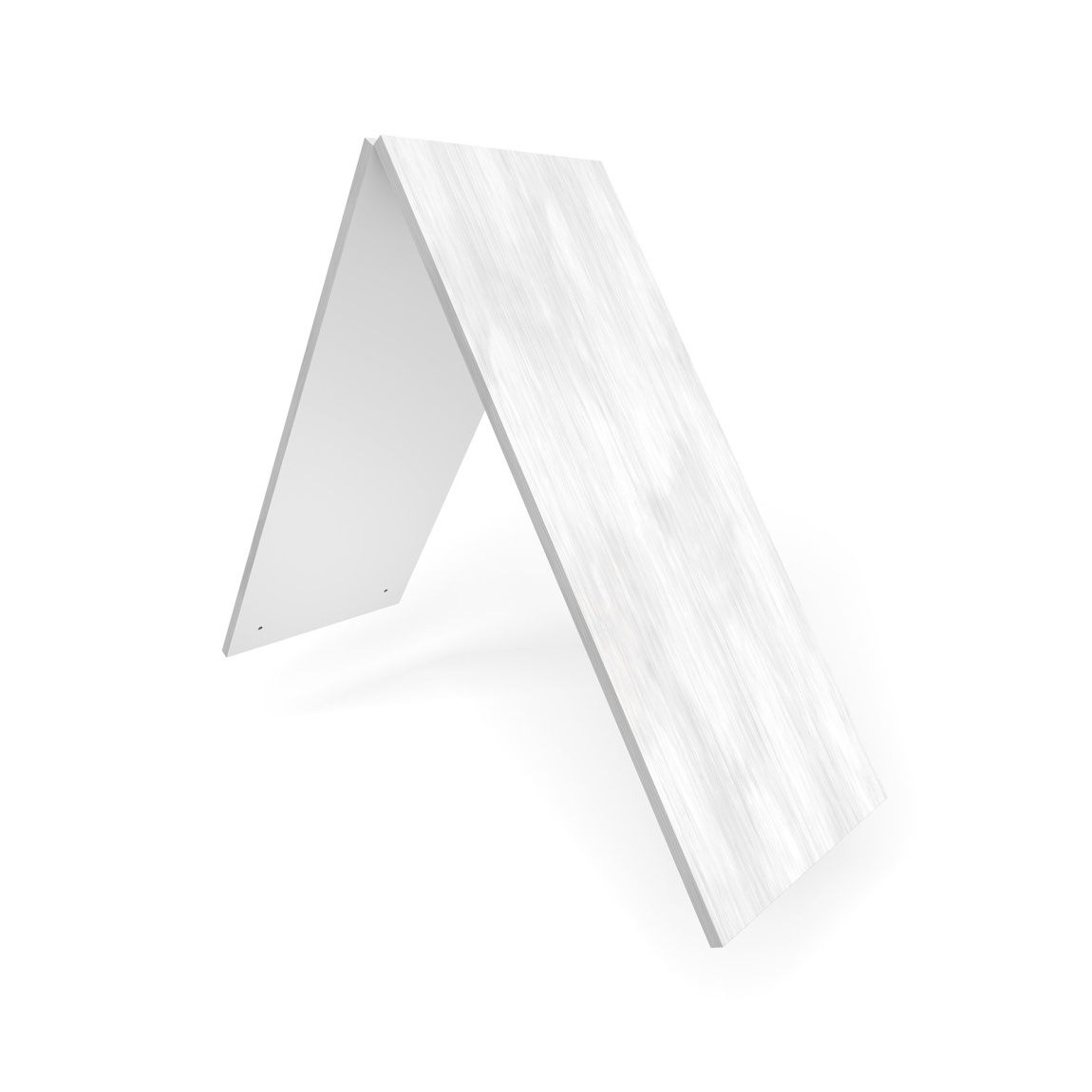 Tischplatte für Promotion Counter LED 2x1 - quer in der Mitte geteilt