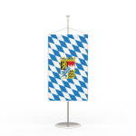 Bundesländerfahnen: Tischbanner, Bayern