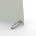 Detailansicht Edelstahl-Füßchen