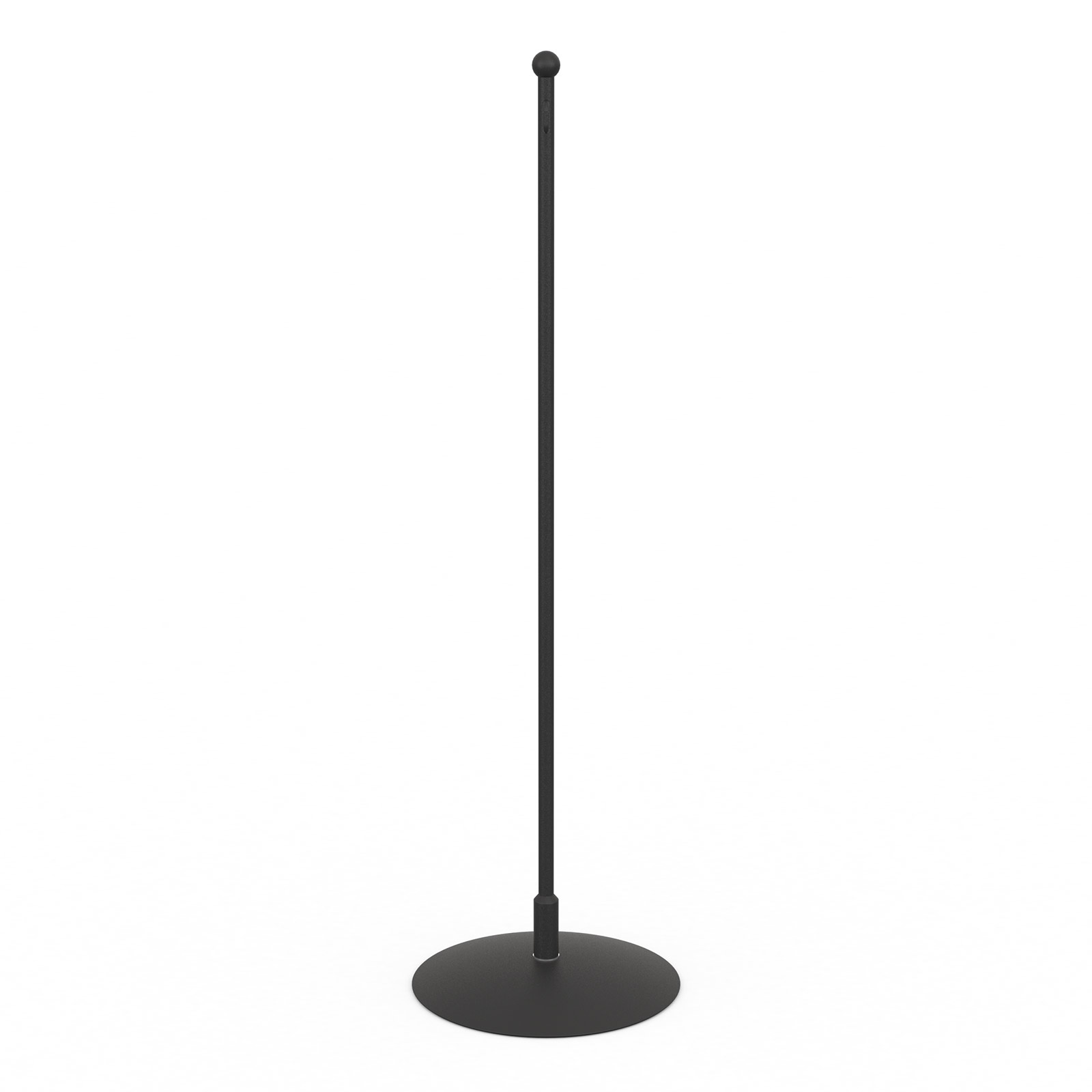 Tischbannerständer, Metall, schwarz