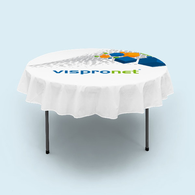 Tischdecken kurz für Klapptisch rund