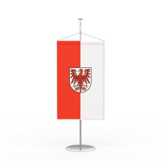 Bundesländerfahnen: Tischbanner, Brandenburg