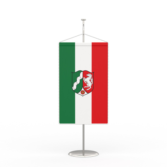 Bundesländerfahnen: Tischbanner, Nordrhein-Westfalen