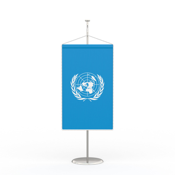 Tischbanner, UN
