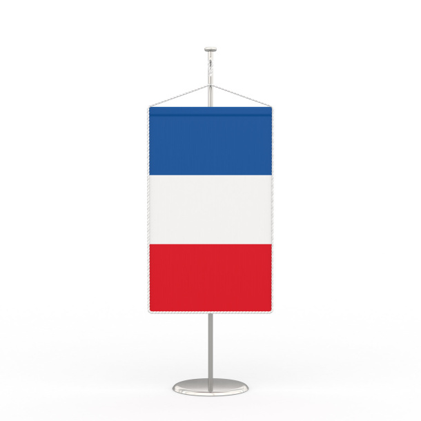 Tischbanner, Frankreich