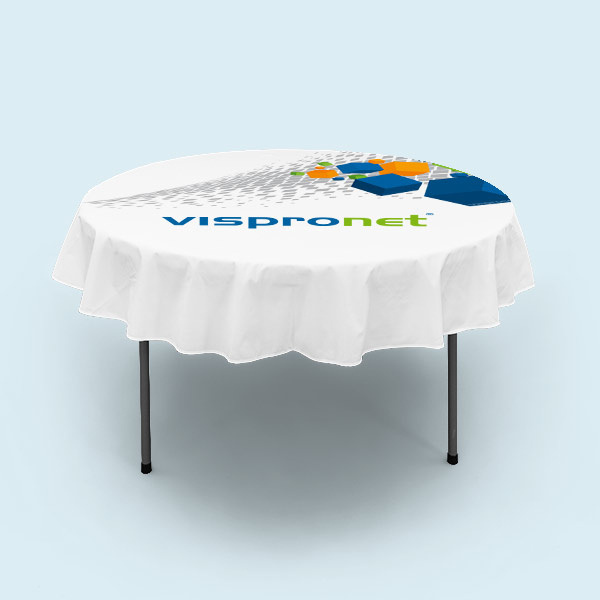 Tischdecken für Klapptisch rund