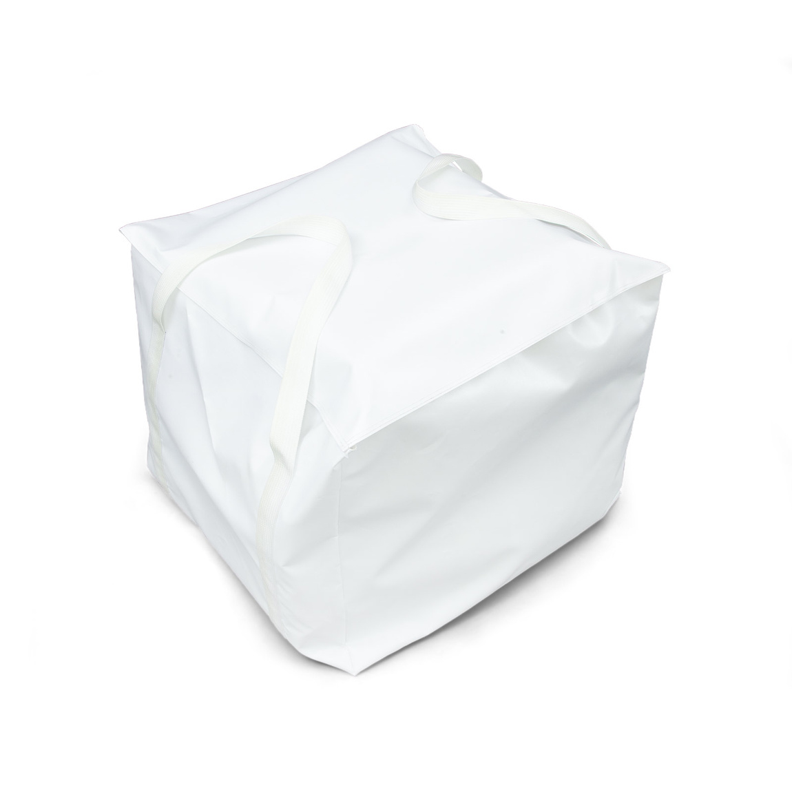 Transporttasche, mit Klett- und Flauschband verschließbarer Deckel